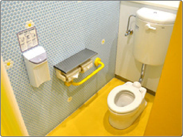 イメージ:お子さま専用お手洗い