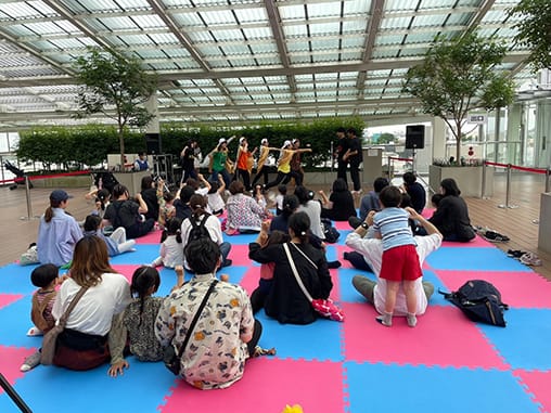 東京農業大学の学生による「農大フェスinキョウドウ」