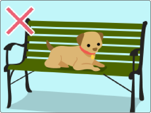 イメージ：ペット同伴について