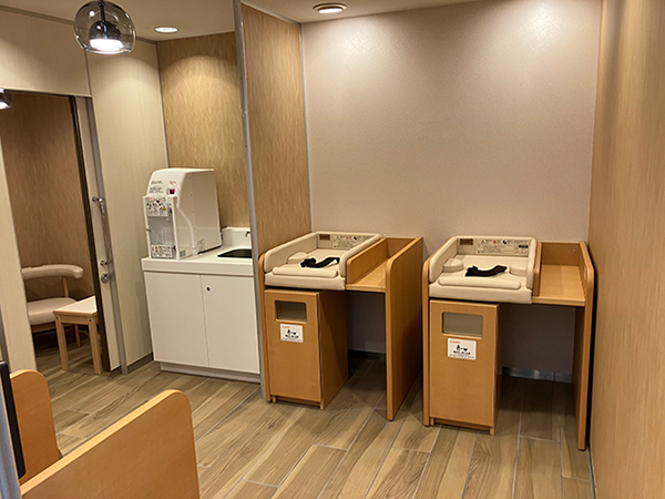 イメージ：おむつ交換台／ベビー休憩室